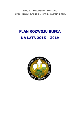 plan rozwoju hufca na lata 2015 – 2019