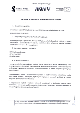 Człowiek - najlepsza inwestycja