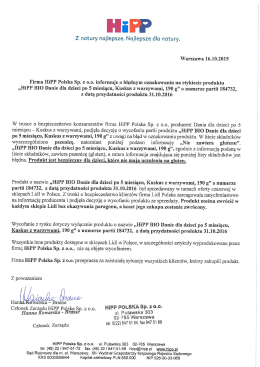 Z natury najlepsze. Najlepsze dla natury.