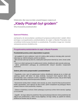 &bdquo;Kiedy Poznań był grodem"