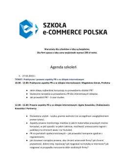 Szkoła e-Commerce Polska 2015