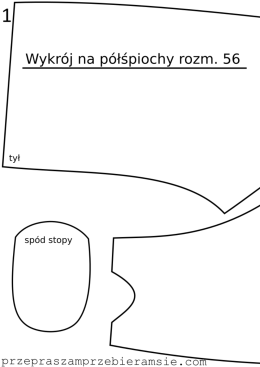 Wykr&oacute;j na p&oacute;łśpiochy rozm. 56, PDF.