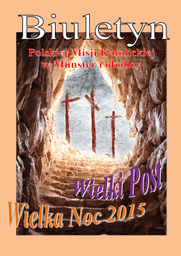 Biuletyn Wielkanocny 2015 - Polska Misja Katolicka Münster