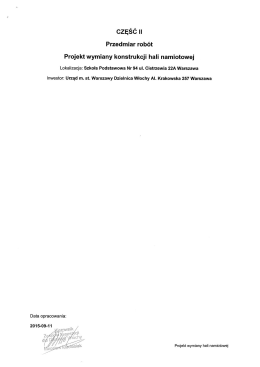 zał. nr 28 do SIWZ - Urząd Dzielnicy Włochy m.st. Warszawy