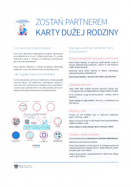 Czym jest Karta Dużej Rodziny?