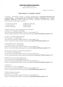 Wybór najkorzystniejszej oferty