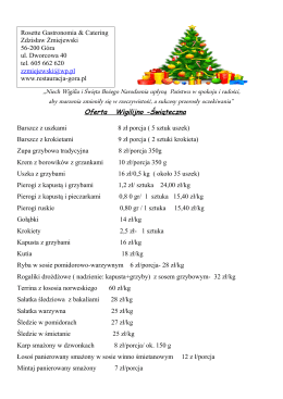 Rosette- Gastronomia I Catering