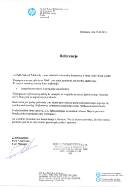 Hewlett-Packard Polska Sp.z 0.0. , ul. Szturmowa