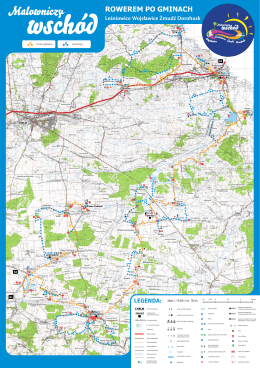 Mapa rowerowa "Rowerem po gminach"