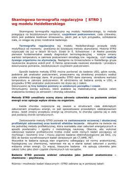 Skaningowa Termografia Regulacyjna (STRD)