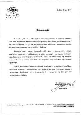 1m. ll... &ldquo;Im Krak&oacute;w, 24 luty 2014