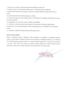 7. motywowanie członk&oacute;w rodzin do podnoszenia