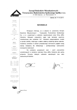 ZBM-TBS ZABRZE TELEFON TELEFAX KRS iNTERNET