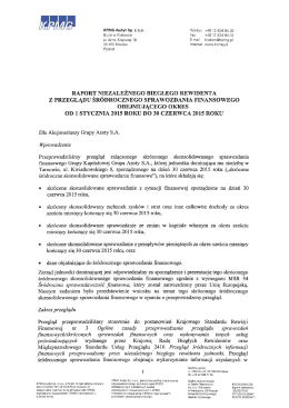 M KPMG Audyt Sp. z 0.0. Telefon +48 12 424 94 00