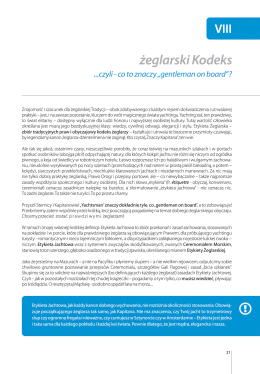 żeglarski Kodeks