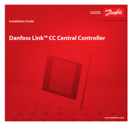 Danfoss Link™ CC Central Controller
