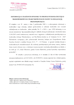 sami (mam DĄBR&uacute;wKA - Urząd Gminy Czarna Dąbr&oacute;wka