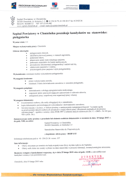 Szpital Powiatowy w Chmielniku ` 26