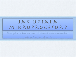 Jak działa mikroprocesor?