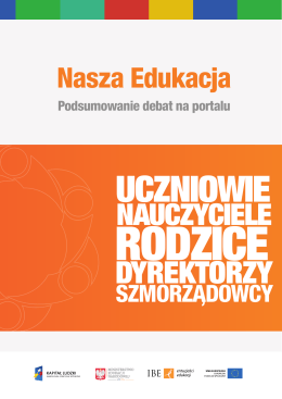 podsumowanie deba - 3 Kongres Polskiej Edukacji