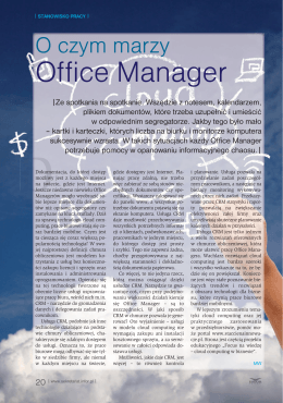 Sekretariat_O czym marzy Office Manager_nr 6_2012