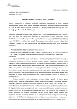 DO WSZYSTKICH, KOGO DOTYCZY