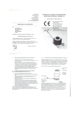 pobierz instrukcję obsługi podnośnika P1 w PDF
