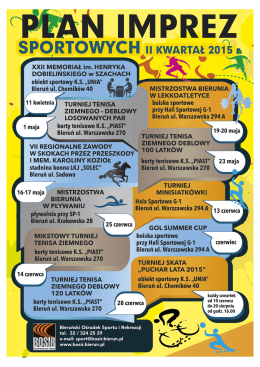 IMPREZ - Bieruński Ośrodek Sportu i Rekreacji