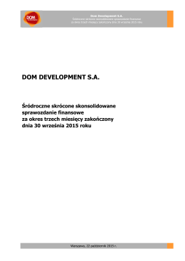DomDev kons 9M 2015
