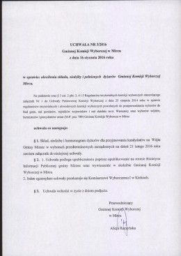 UCHWAŁA NR SIEBIE