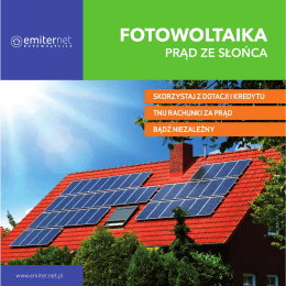 FOTOWOLTAIKA - Alfa Elektro