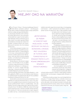 FELIETONI CEZARY MAŁUJ