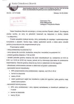 Rodo Osiedlowa Sikornik - Rada Osiedlowa Sikornik
