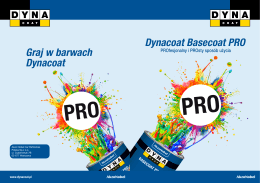 Dynacoat Basecoat PRO Graj w barwach Dynacoat