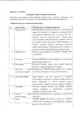 4. Zmodyfikowany zał. nr 1 i nr 3 do SIWZ