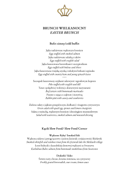 Menu PDF - Belvedere