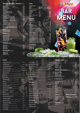 Menu - Bandaclub