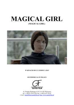 magical girl pressbook