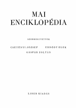 mai enciklopédia