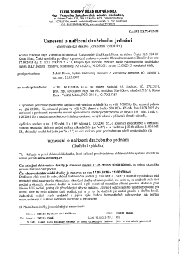 Exekutorsk&yacute; &uacute;řad Kutn&aacute; Hora