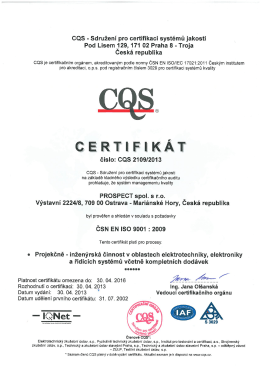 ČSN EN ISO 9001