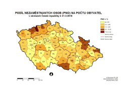 Statistika nezaměstnanosti k 31. 3. 2016