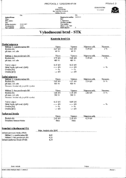Page 1 PROTOKOL Č. TZ/02/226Ú-07