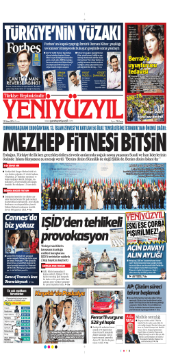 E-Gazete Oku - Yeni Yüzyıl Gazetesi