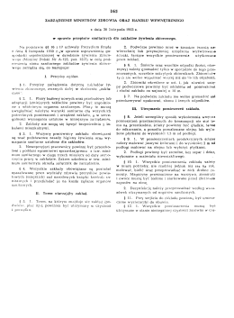 Page 1 I 6 5 ZARZADZENIE MINISTRÓW ZDROWIA ORAZ