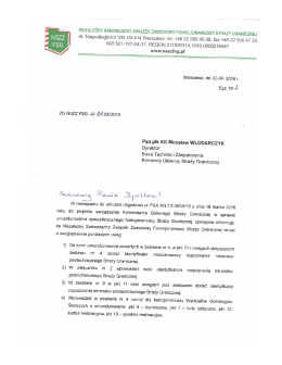 Page 1 NIEZALEŻNY SAMORZĄDNY ZWIĄZEK ZAWODOWY