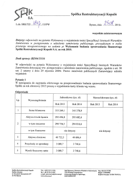 zobacz - Sp&oacute;łka Restrukturyzacji Kopalń S.A.