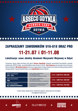 Asseco Gdynia Summer Camp 2016