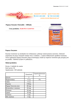 Papaya Enzyme Chewable - 180tabs Papaya