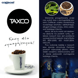 Get Taxco coffee folder